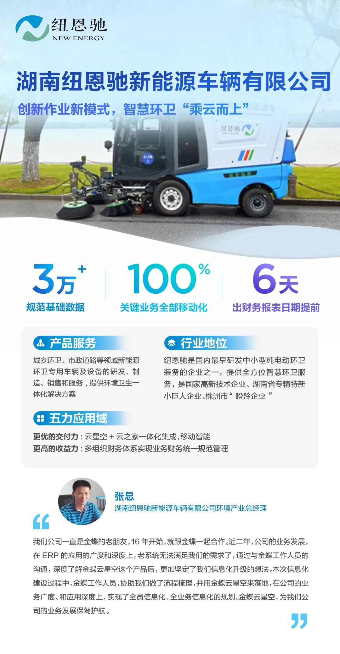 湖南紐恩馳：創(chuàng)新作業(yè)新模式，智慧環(huán)衛(wèi)“乘云而上”！